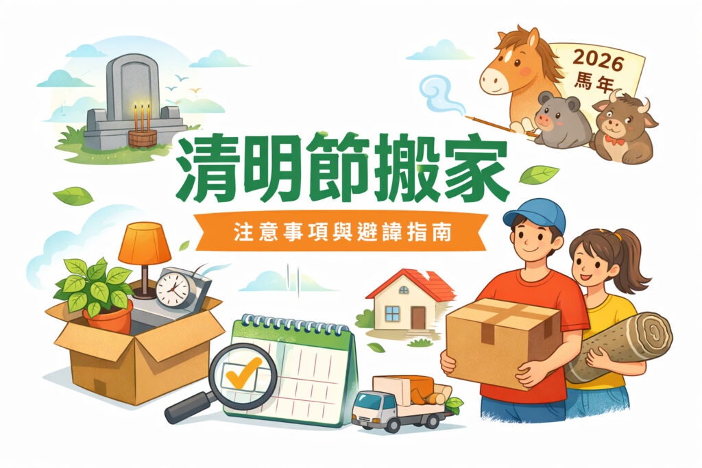 清明節搬家注意事項與避諱指南